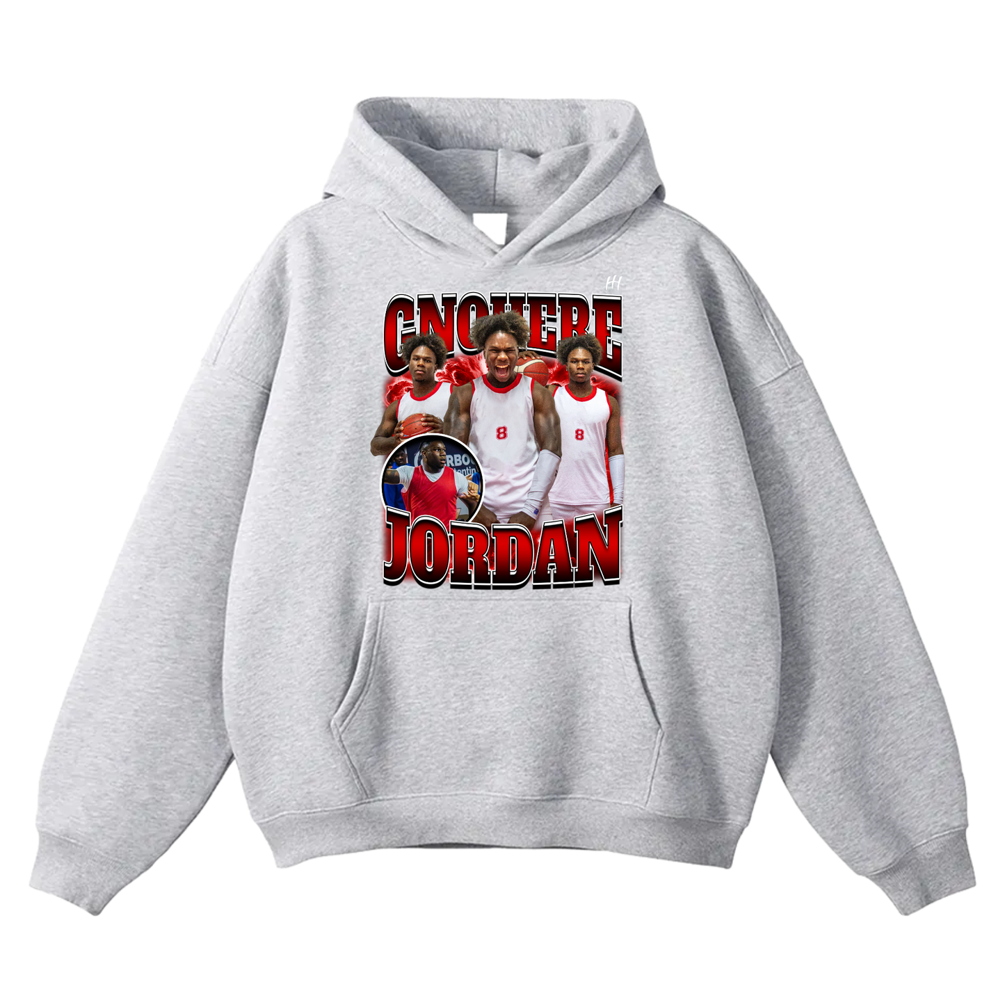 Gnohere Jordan Oversize Fleeced Hoodie