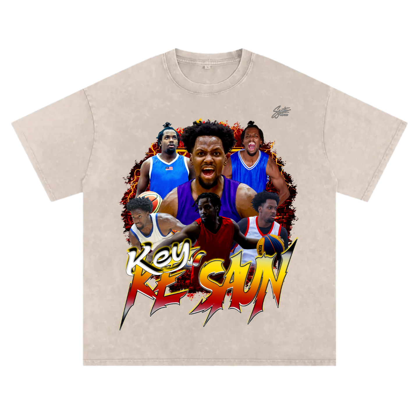 Ke'Saun Key Oversize T-shirt