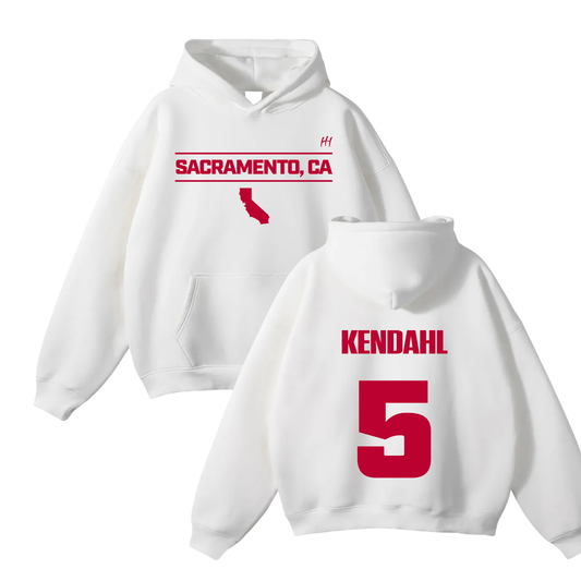 Kendahl Hearne Oversize Fleeced Hoodie