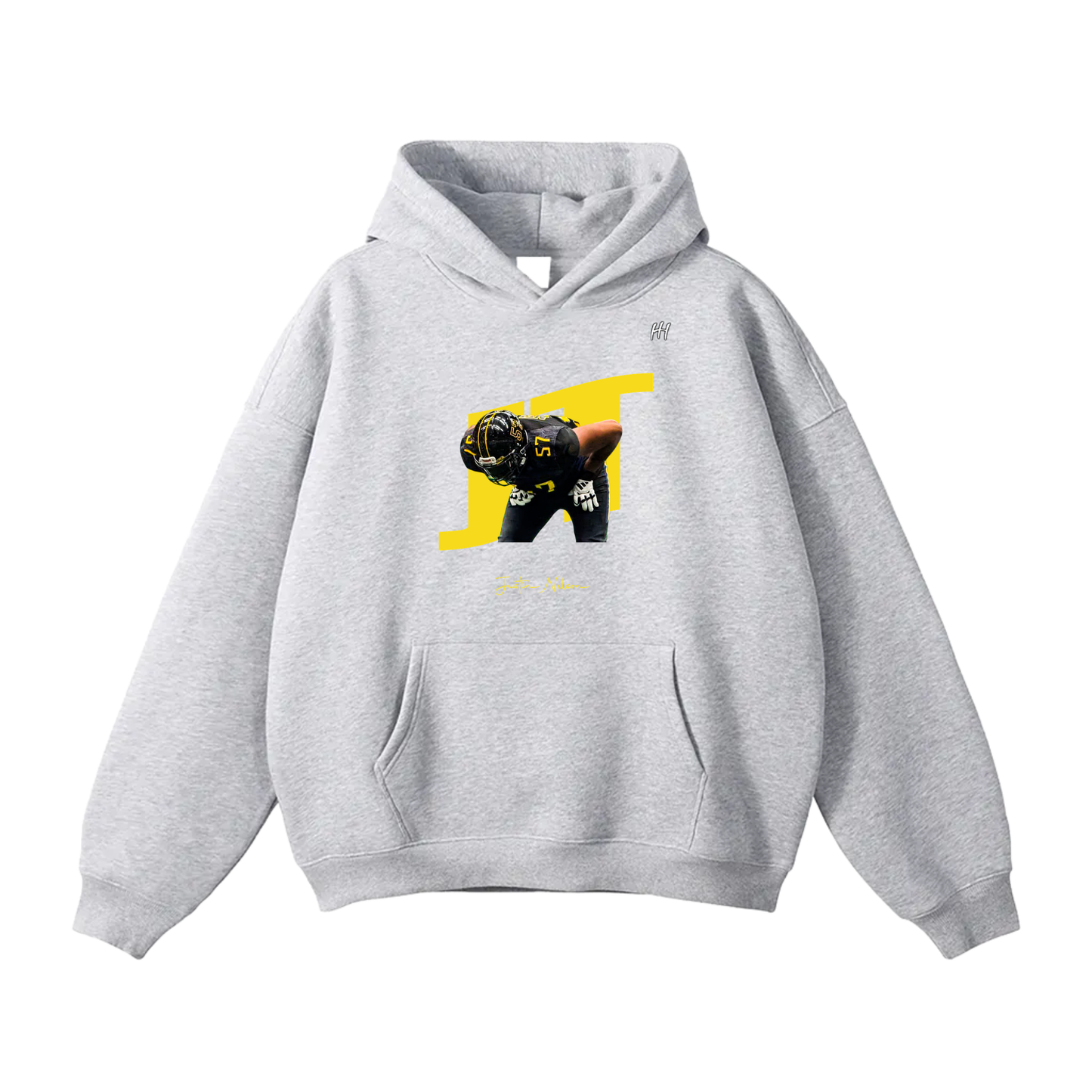 Justin Nelson Oversize Fleeced Hoodie