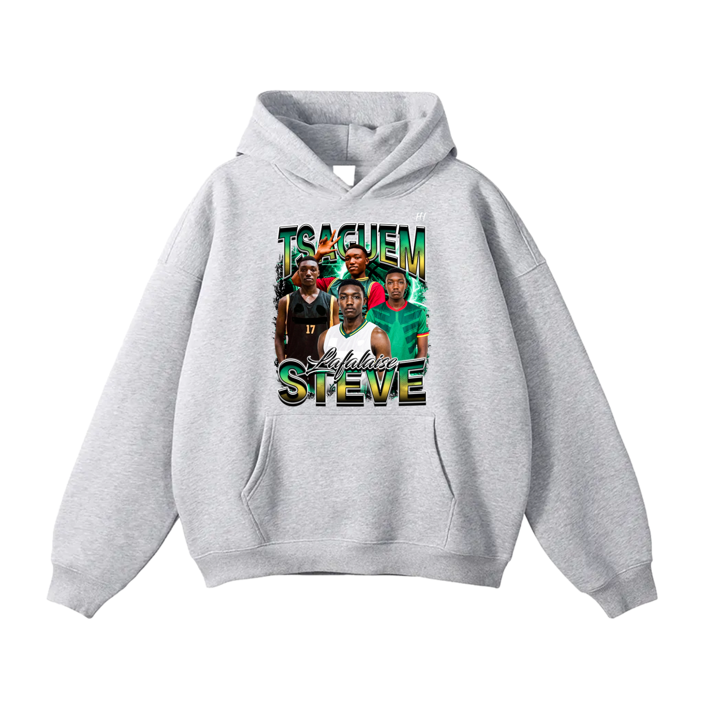 Tsaguem Steve Oversize Fleeced Hoodie