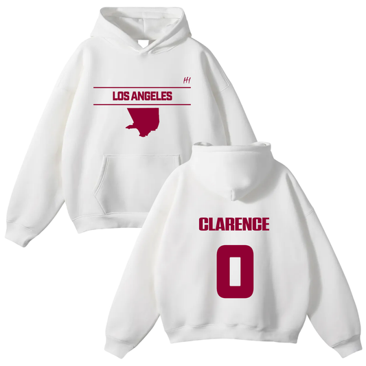 Clarence Walton JR Oversize Fleeced Hoodie