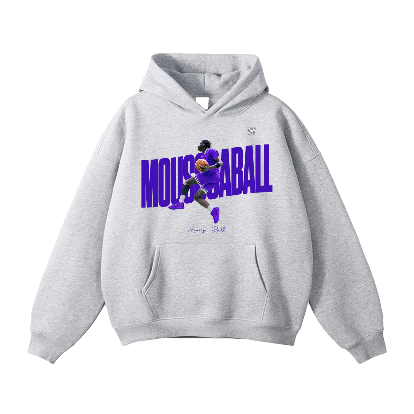 Moussga Ball Oversize Fleeced Hoodie