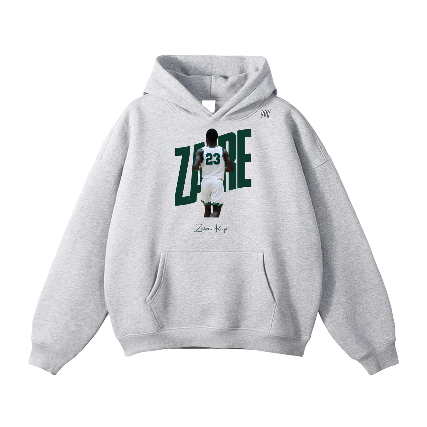 Zaire Keys Oversize Fleeced Hoodie