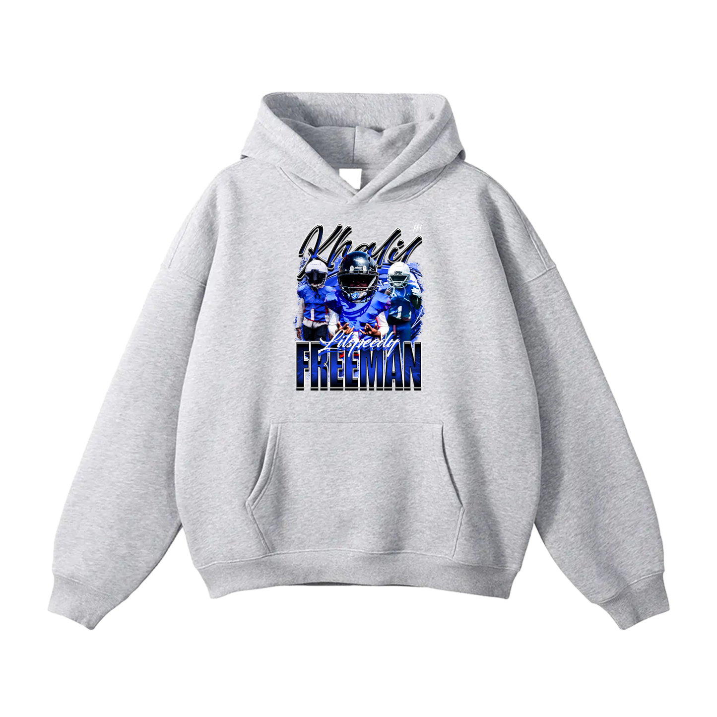 Khalil Freeman Oversize Fleeced Hoodie