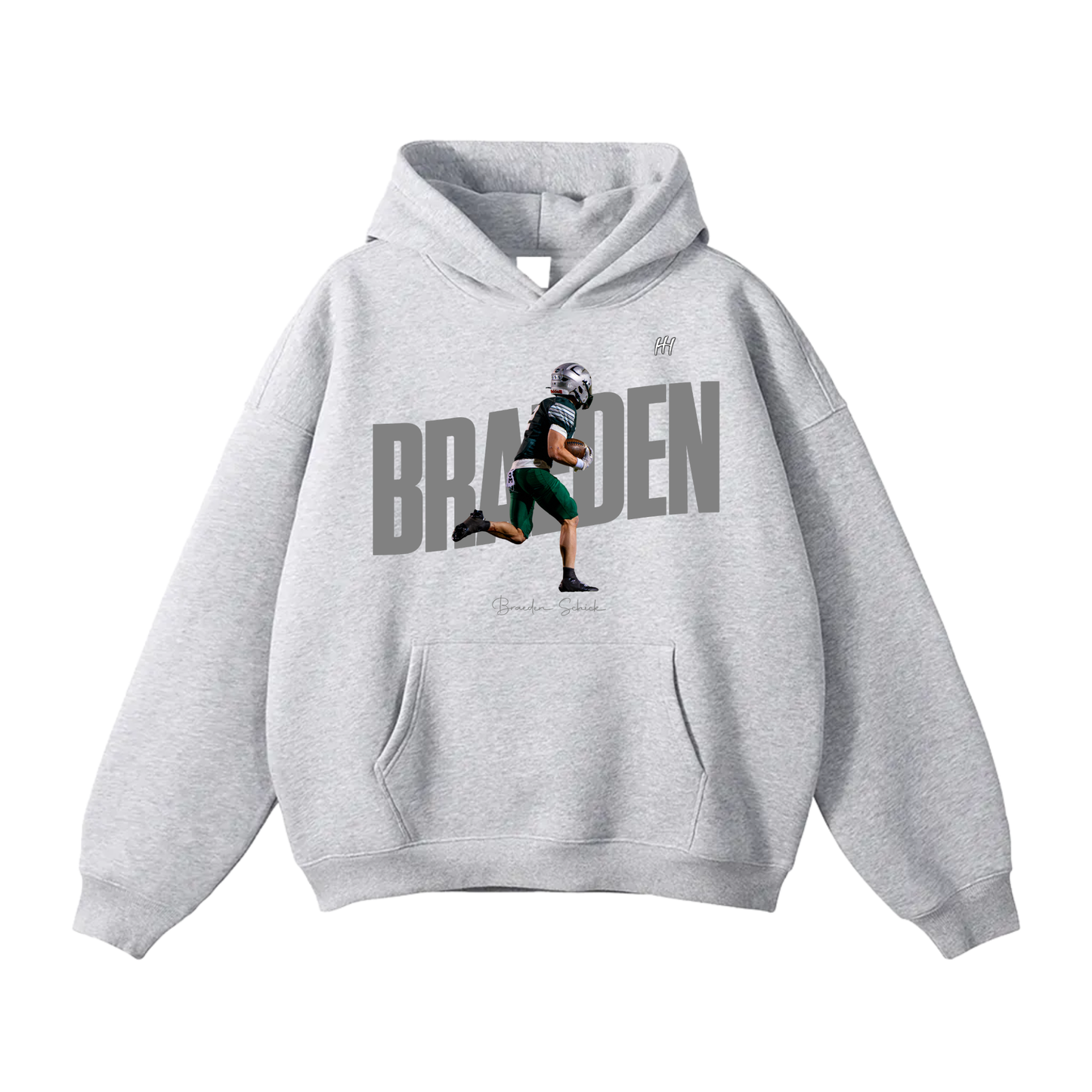 Braeden Schick Oversize Fleeced Hoodie