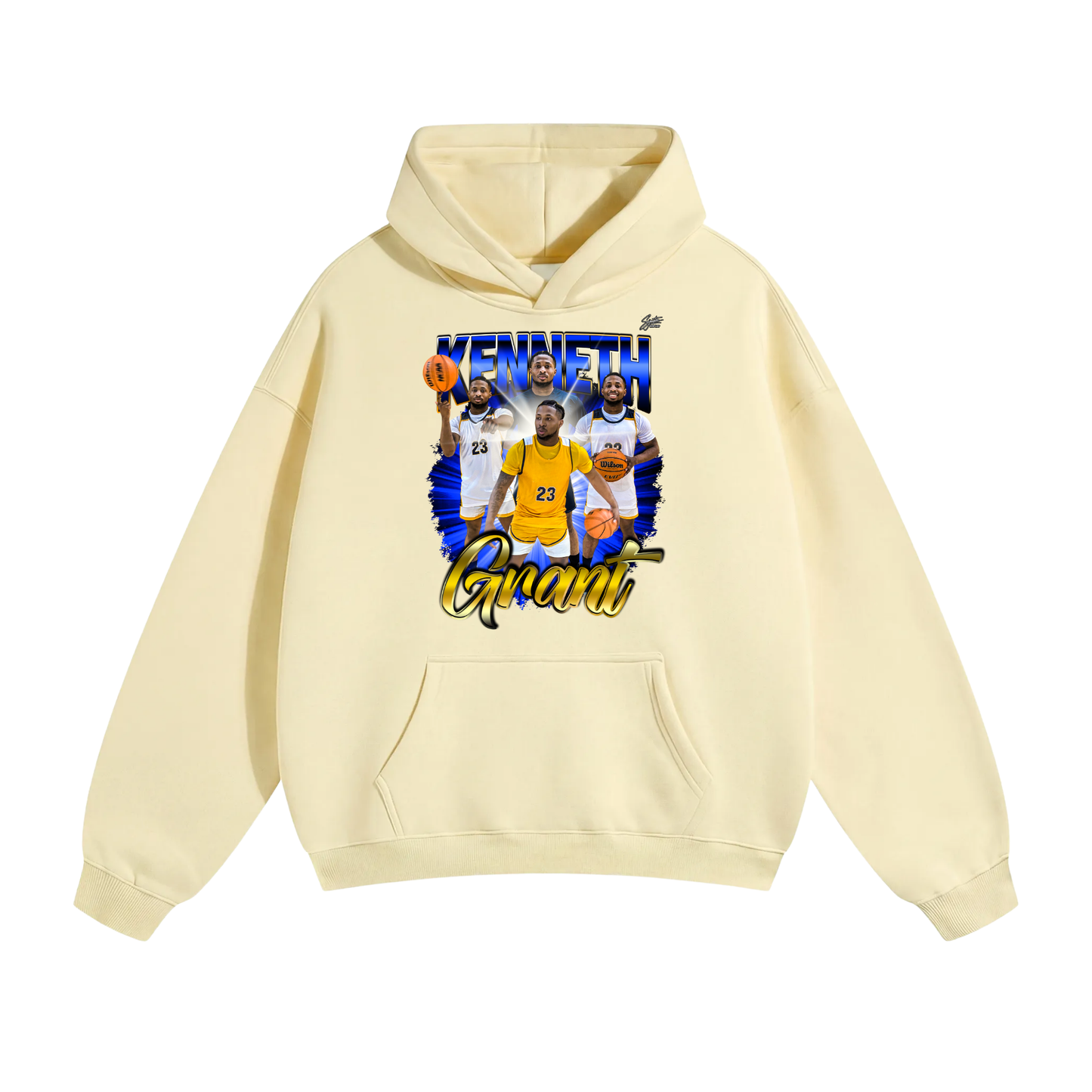 Kenneth Grant Oversize Fleeced Hoodie