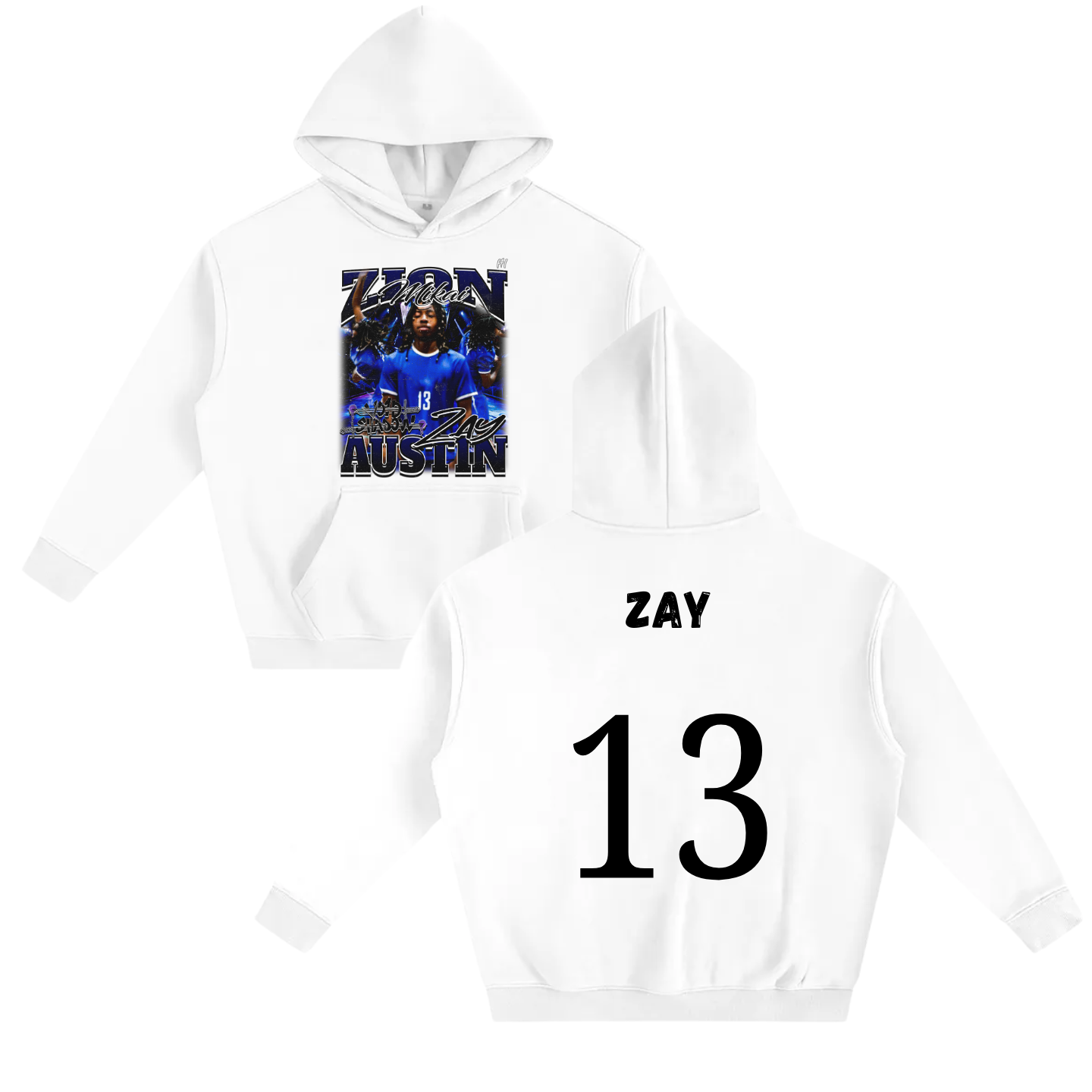Zion Mikai Austin Oversize Fleeced Hoodie