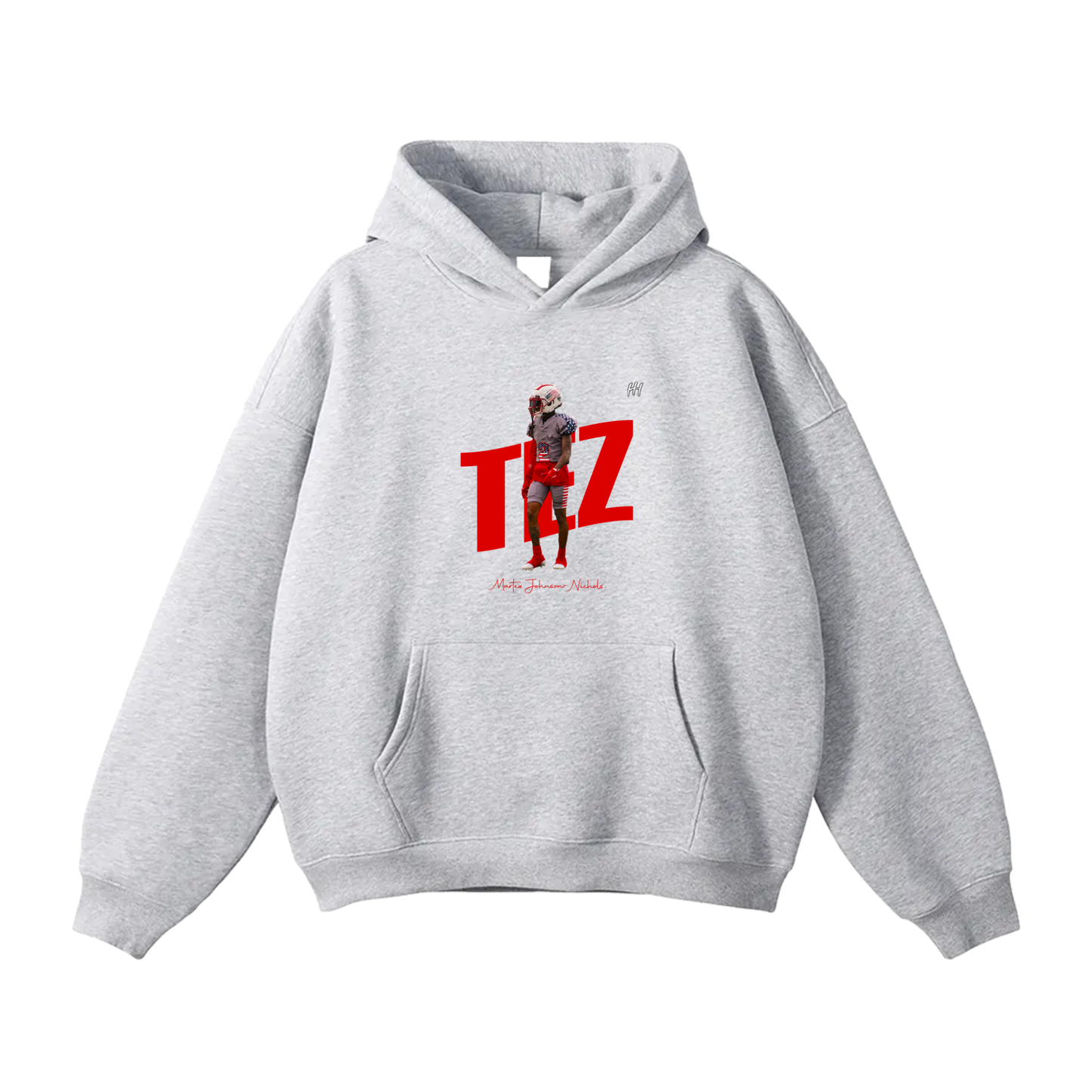 Martez Johnson-Nichols Oversize Fleeced Hoodie