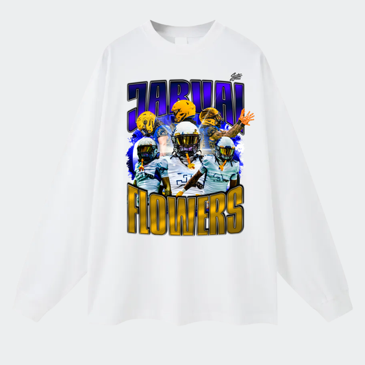 Jarvai Flowers Sr Long Sleeve Tee