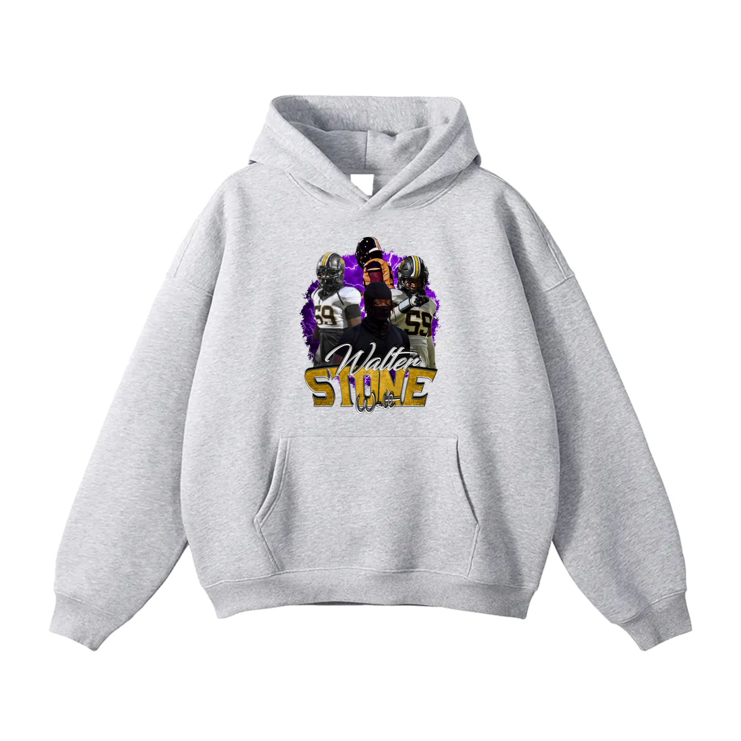 Walter Stone Oversize Fleeced Hoodie