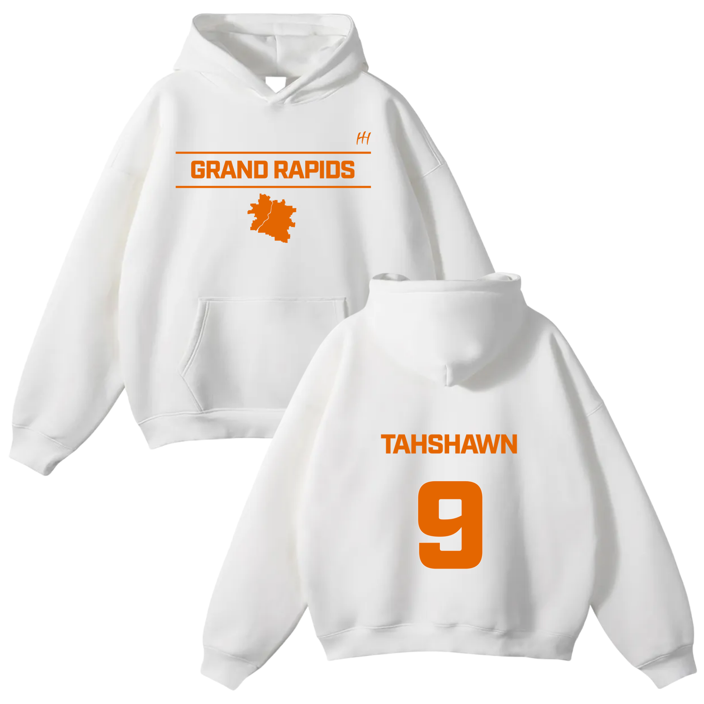 Tahshawn Gulley Oversize Fleeced Hoodie
