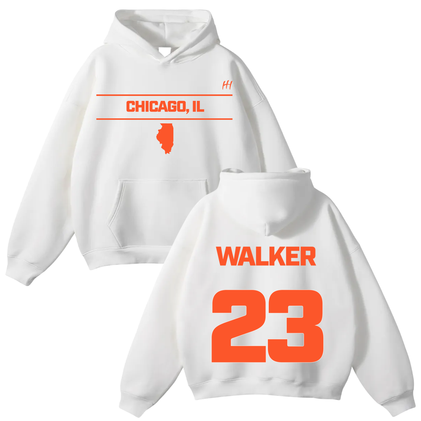 Prince Walker Oversize Fleeced Hoodie