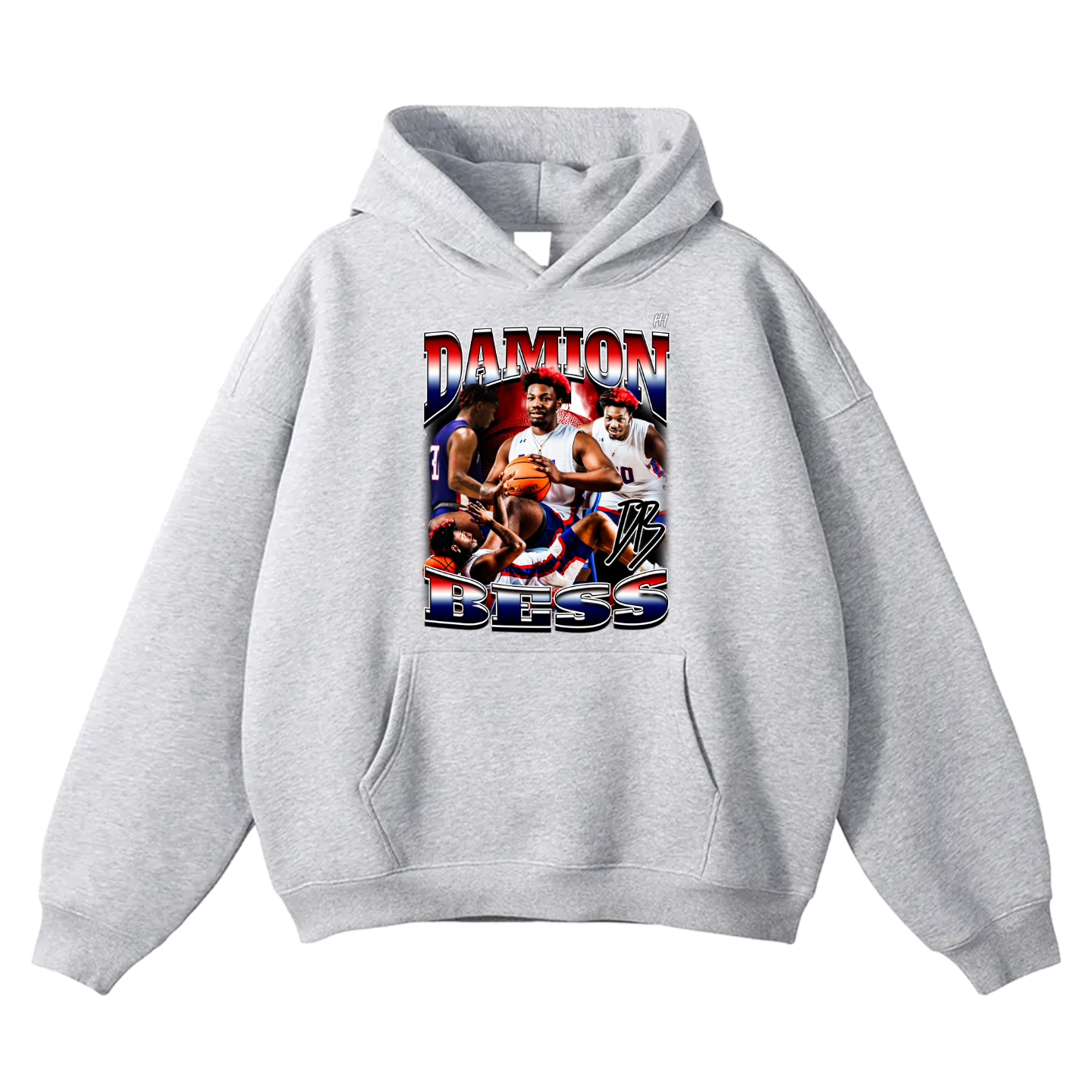 Damion Bess Oversize Fleeced Hoodie
