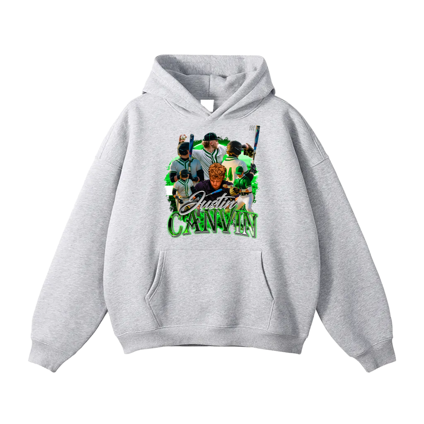 Justin Canvin Oversize Fleeced Hoodie