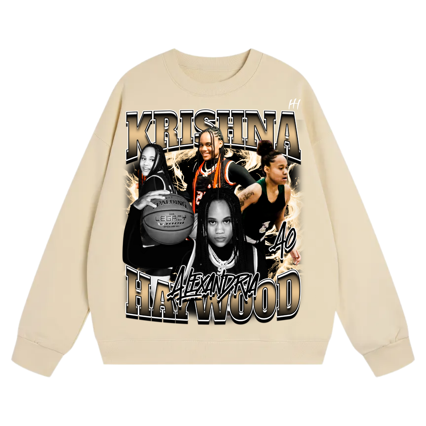 Krishna Alexandria Haywood Heavyweight Crewneck Sweatshirt