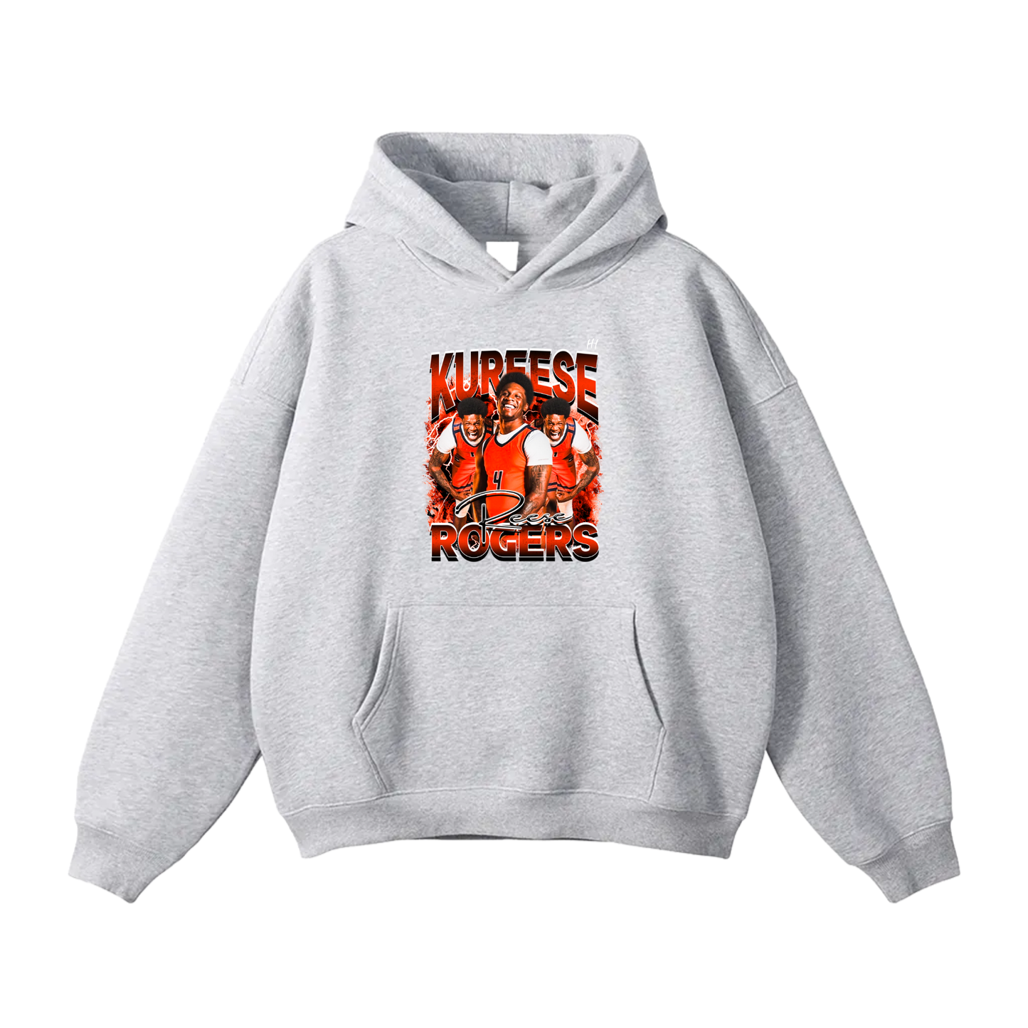 Kureese Rogers Oversize Fleeced Hoodie