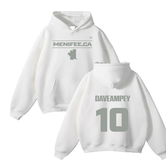 Dave Mapey Oversize Fleeced Hoodie