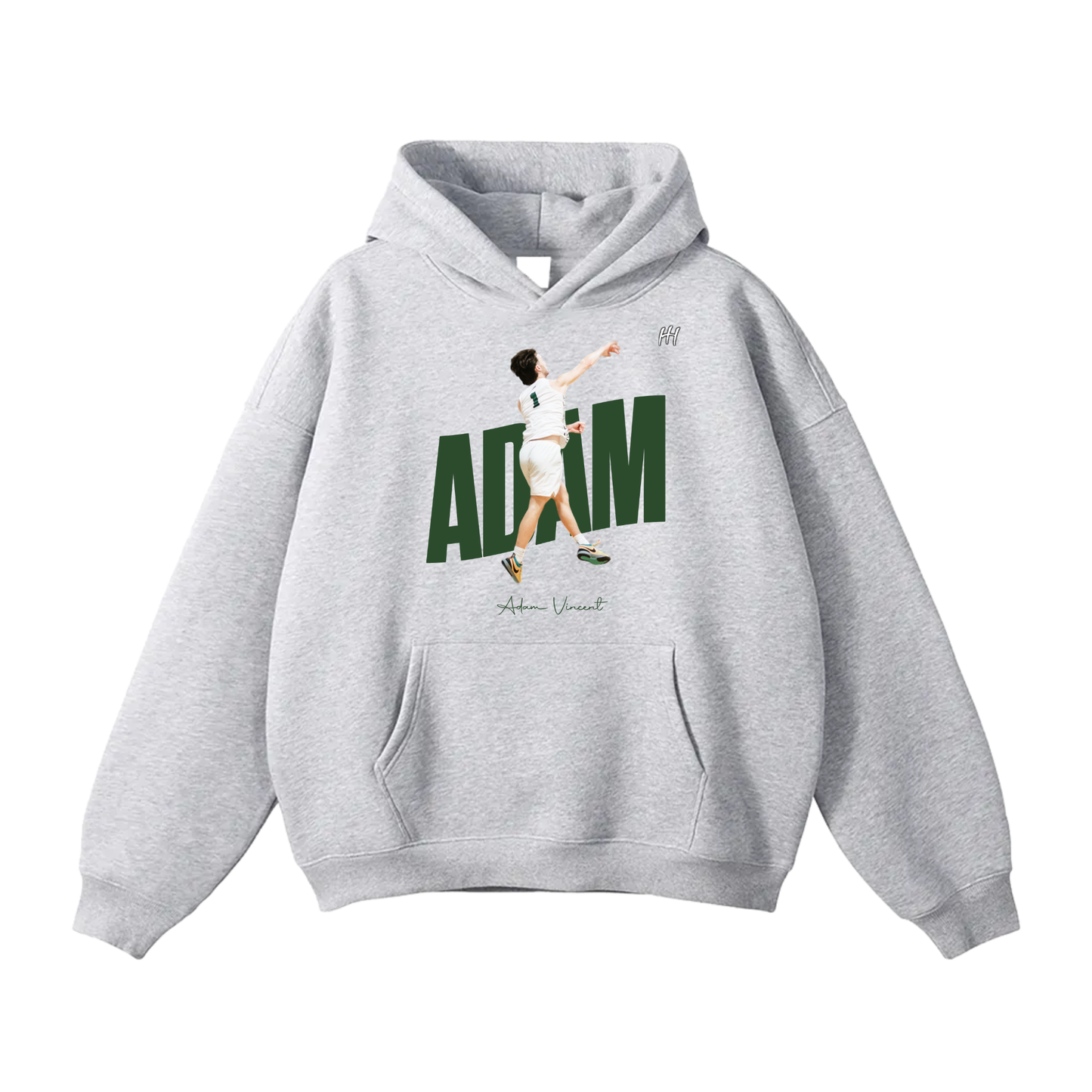 Adam Vincent Oversize Fleeced Hoodie