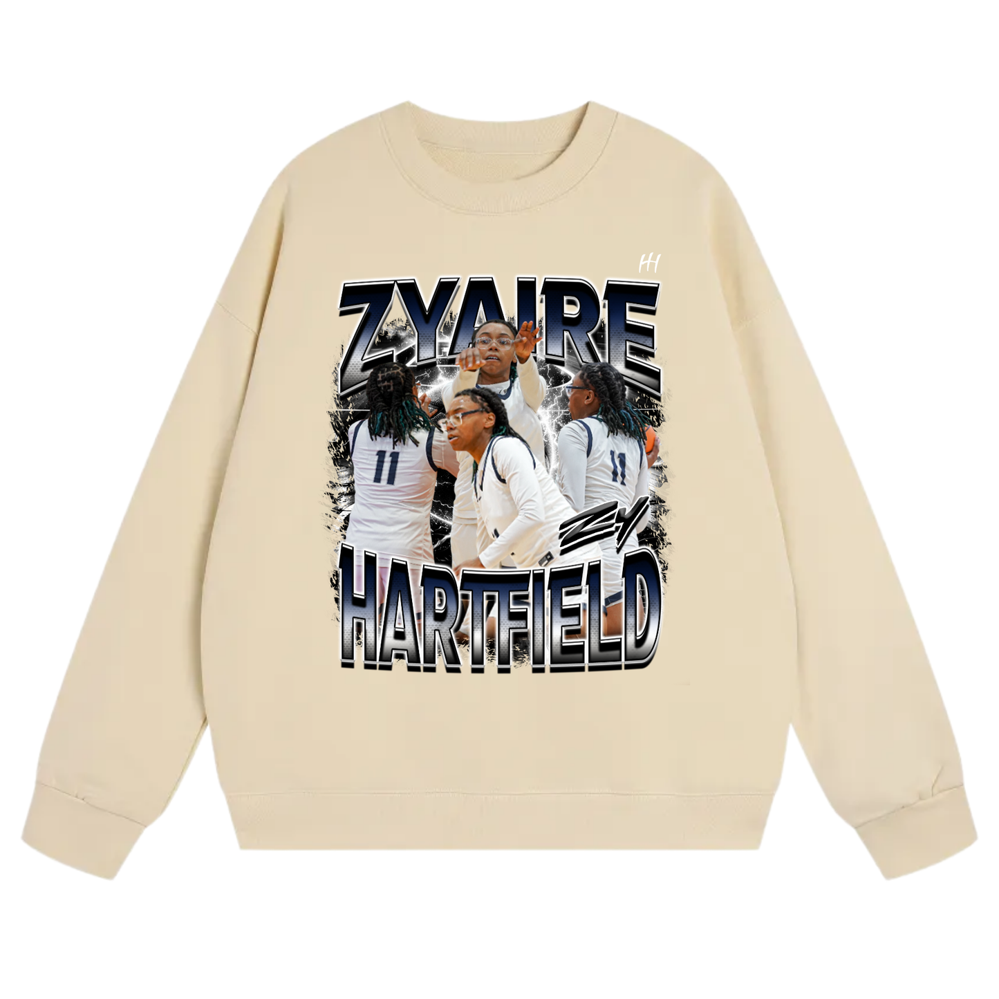 Zyaire Hartfield Heavyweight Crewneck Sweatshirt