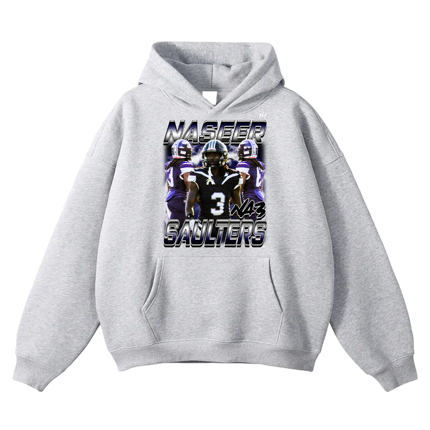 Naseer Saulters Oversize Fleeced Hoodie