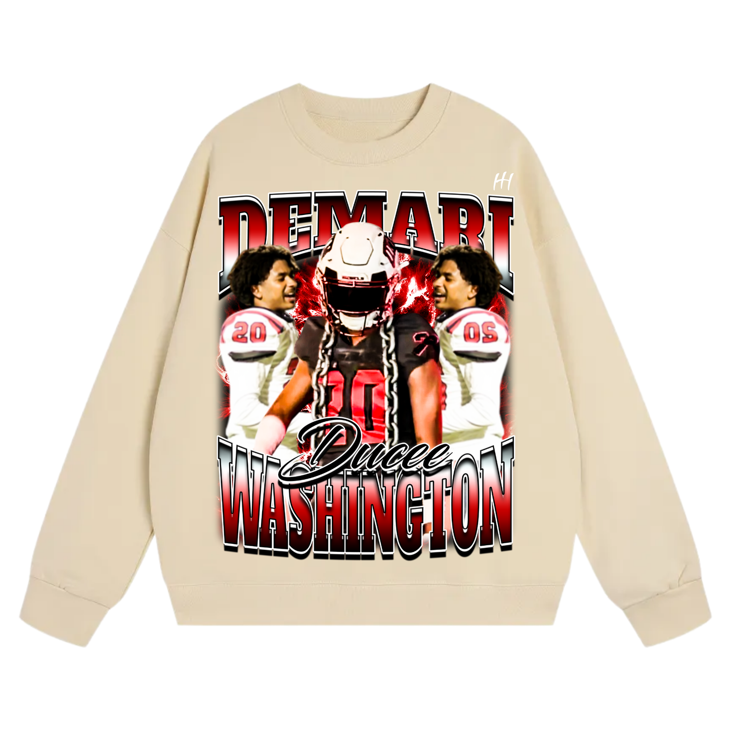 Demari Washington Heavyweight Crewneck Sweatshirt