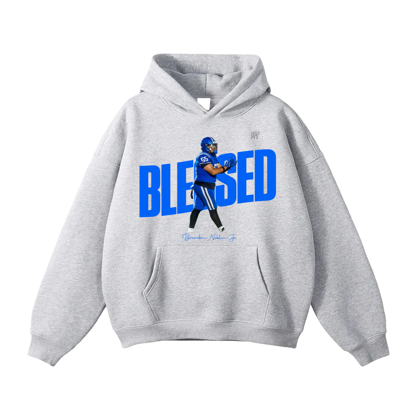 Brandon Noblin Jr Oversize Fleeced Hoodie