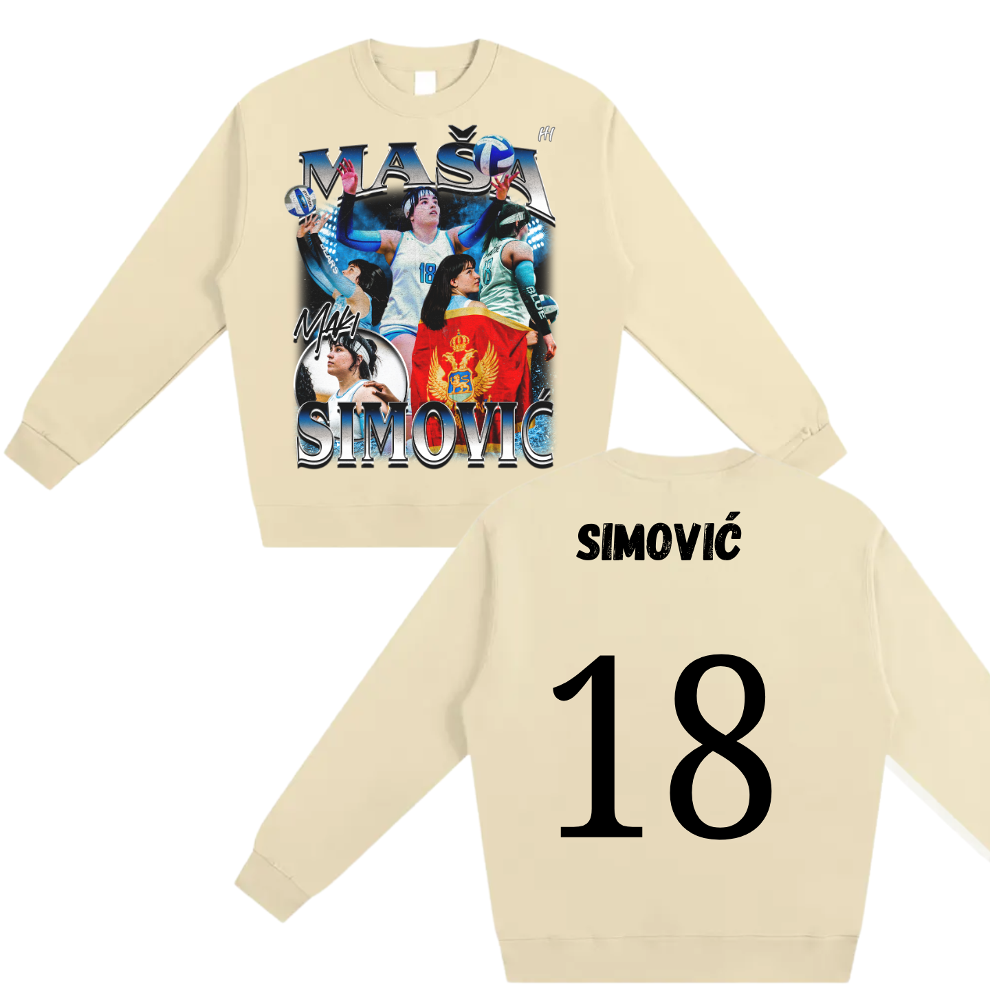 Masa Simovic Heavyweight Crewneck Sweatshirt