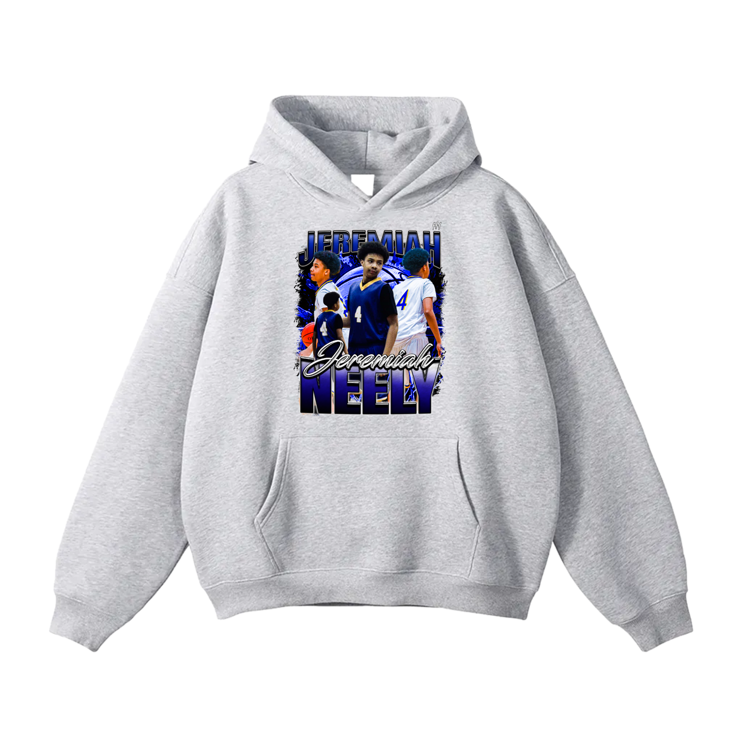 Jeremiah Neely Oversize Fleeced Hoodie
