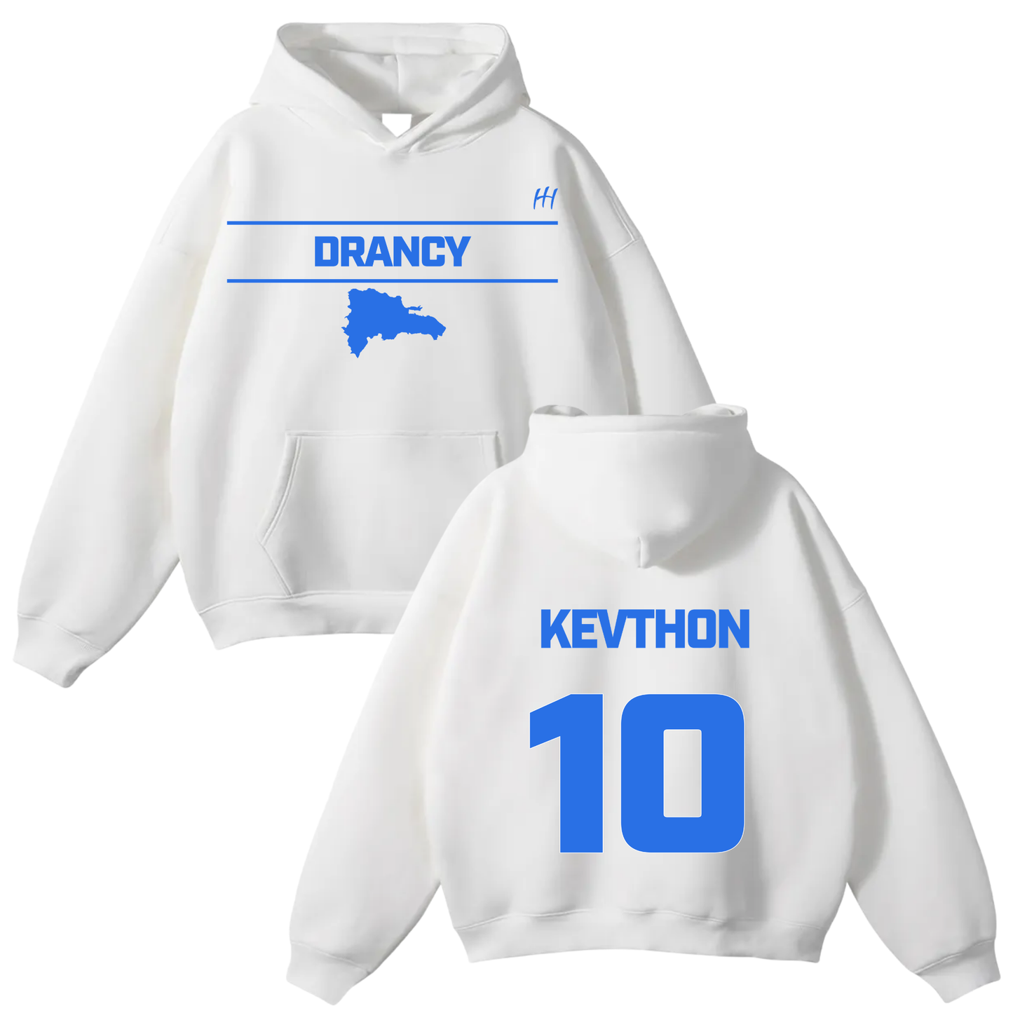 Kevin Alexandrine Oversize Fleeced Hoodie