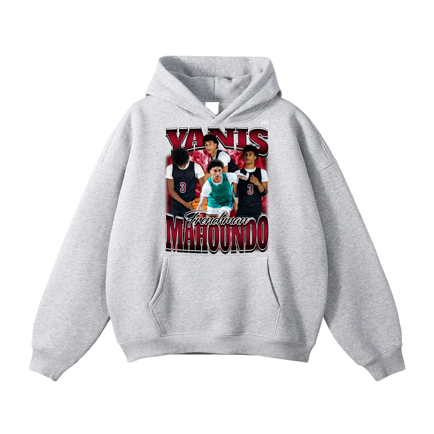 Yanis Mahoundo Oversize Fleeced Hoodie