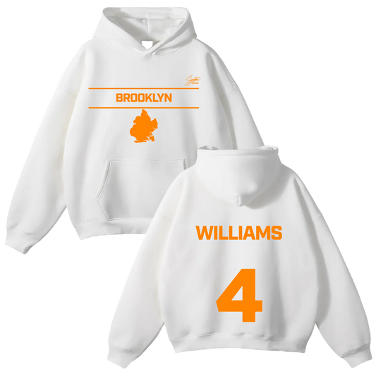 Jeremiah williams Oversize Fleeced Hoodie