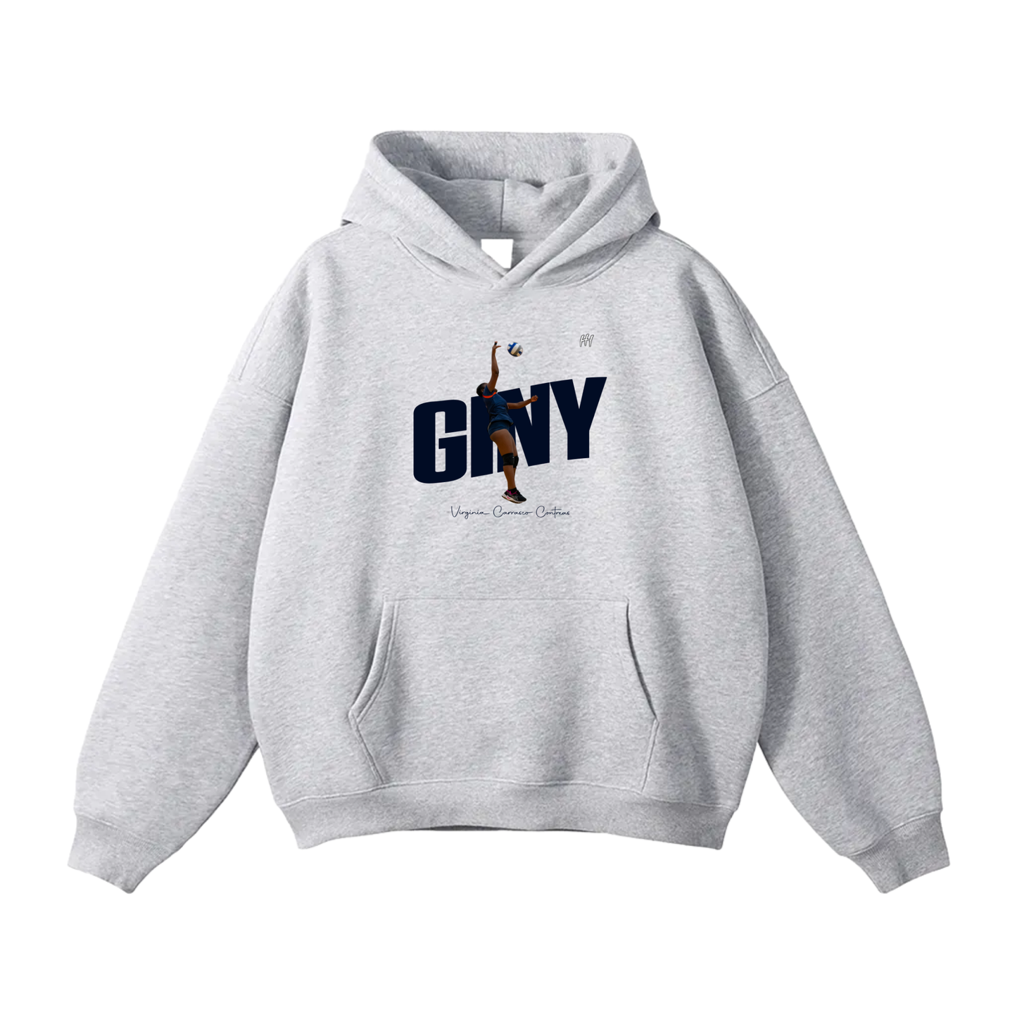 Virginia Carrasco Contreras Oversize Fleeced Hoodie