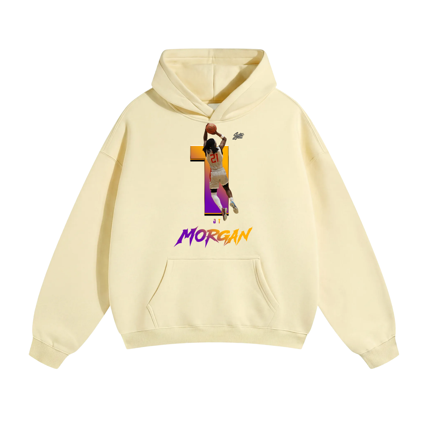 Jt Morgan Oversize Fleeced Hoodie