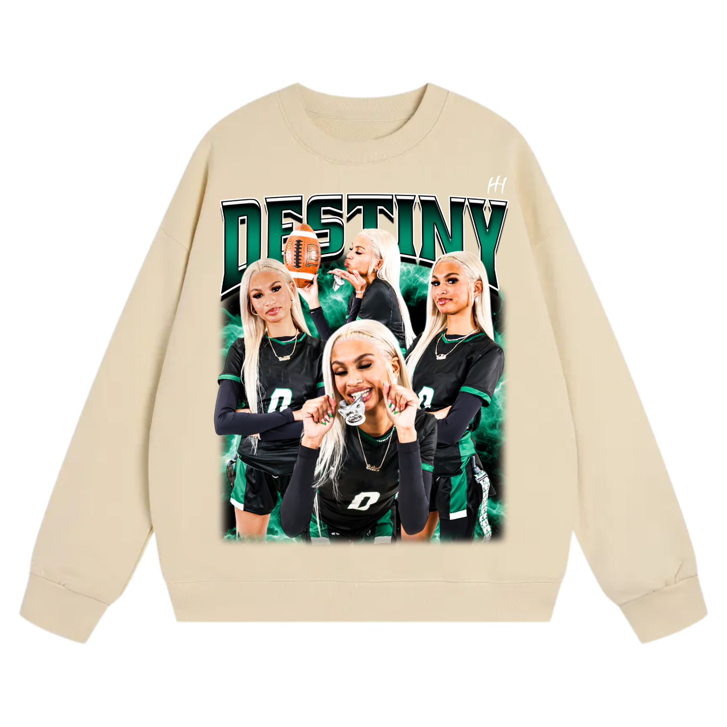Destiny De La Cruz Heavyweight Crewneck Sweatshirt