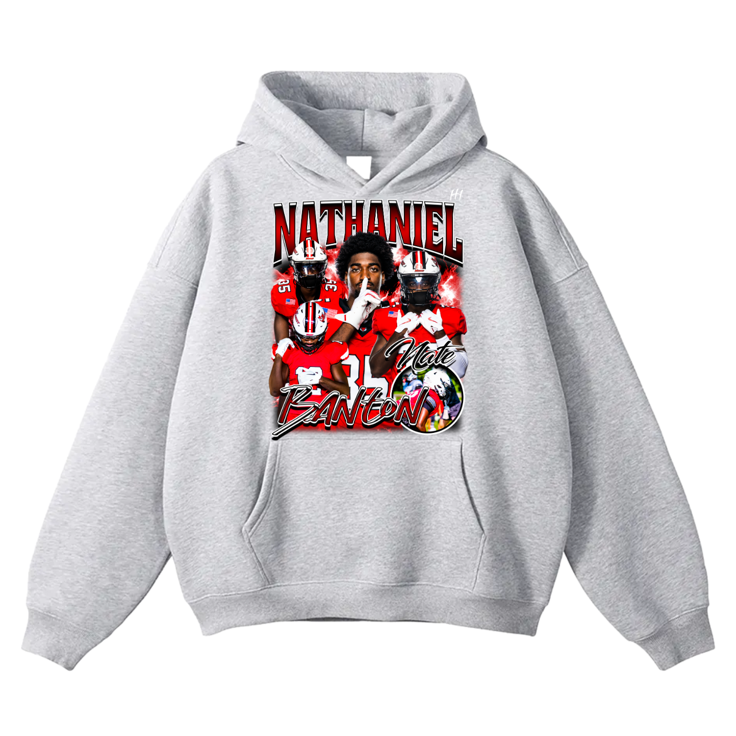 Nathaniel Banton Oversize Fleeced Hoodie