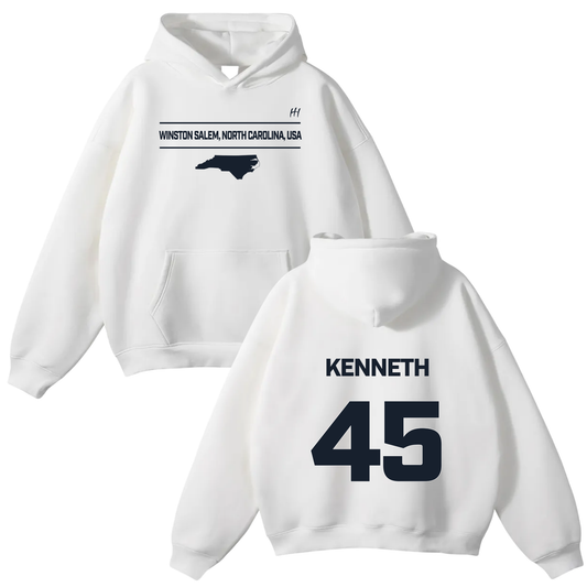 Kenneth Patten Jr Oversize Fleeced Hoodie