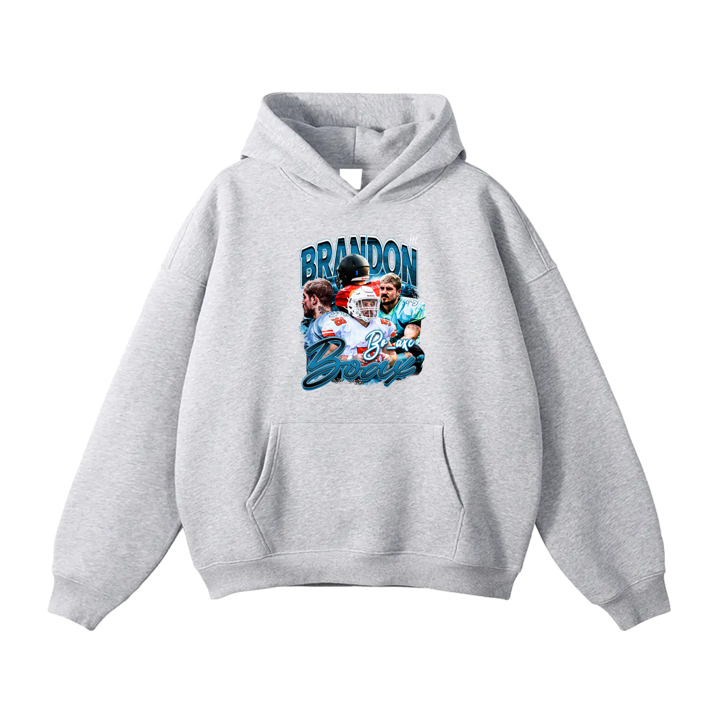 Brandon Boax Oversize Fleeced Hoodie