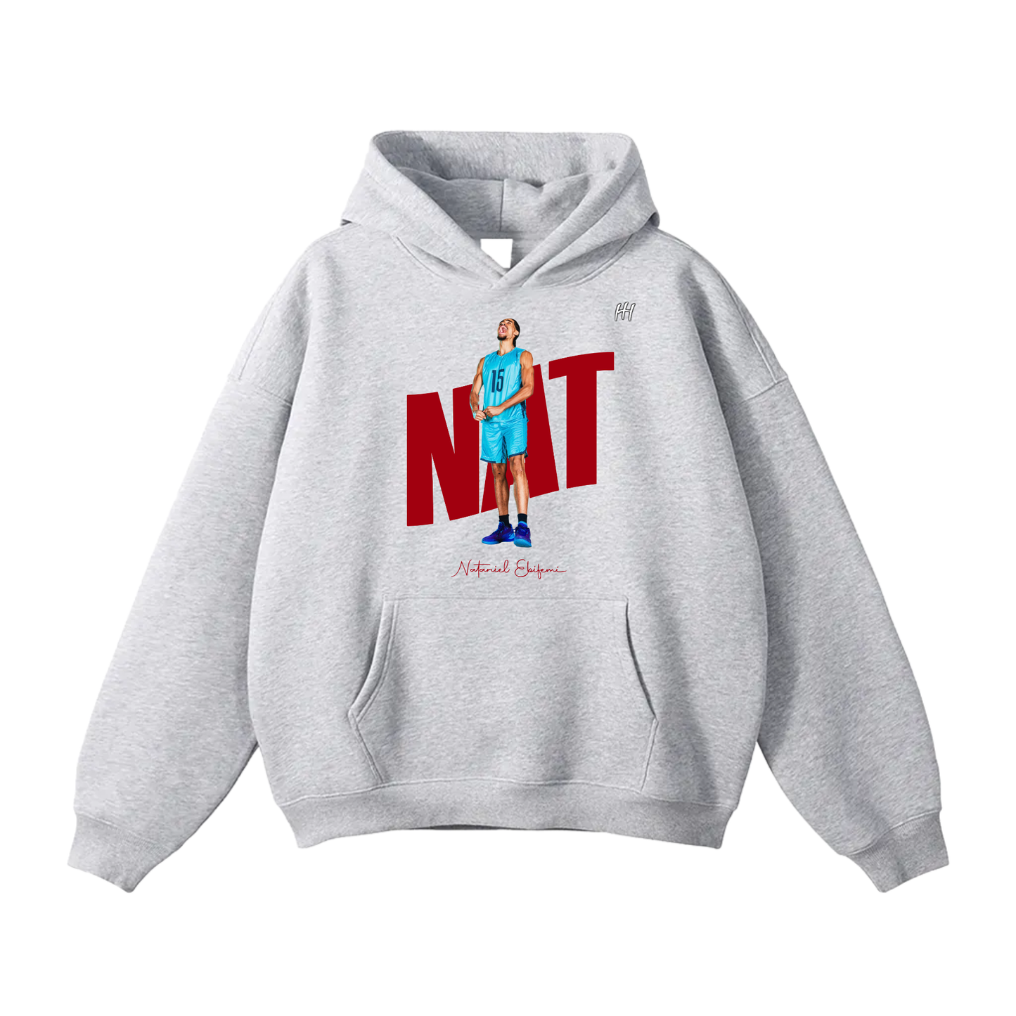 Nataniel Ebifemi Oversize Fleeced Hoodie