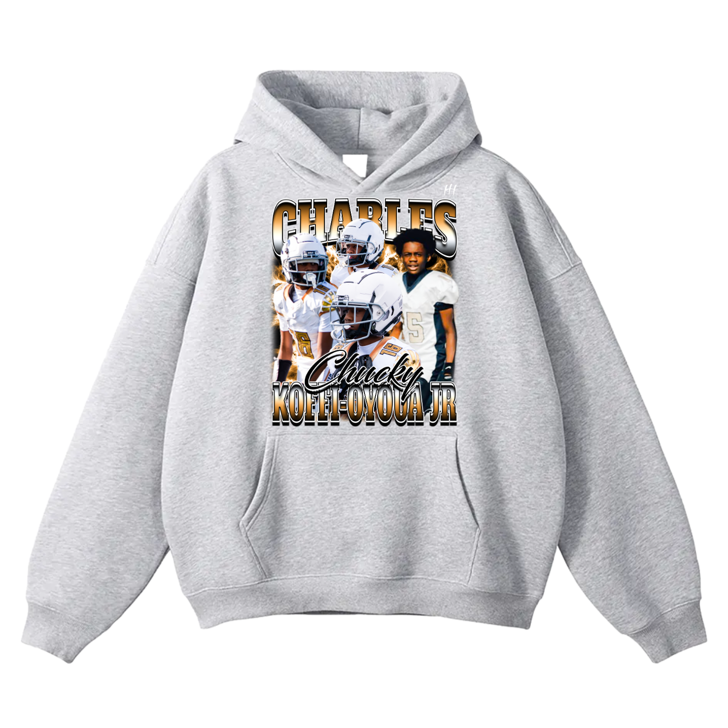 Charles Koffi-Oyoua Jr Oversize Fleeced Hoodie