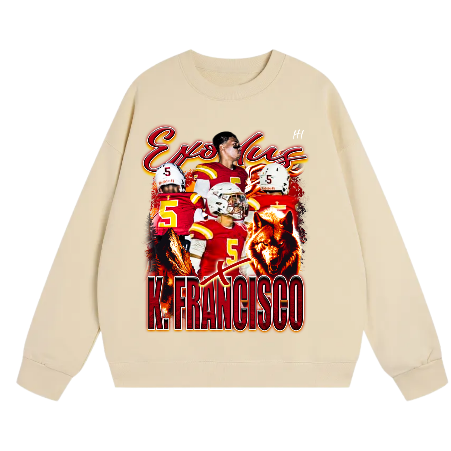 Exodus K. Francisco Heavyweight Crewneck Sweatshirt