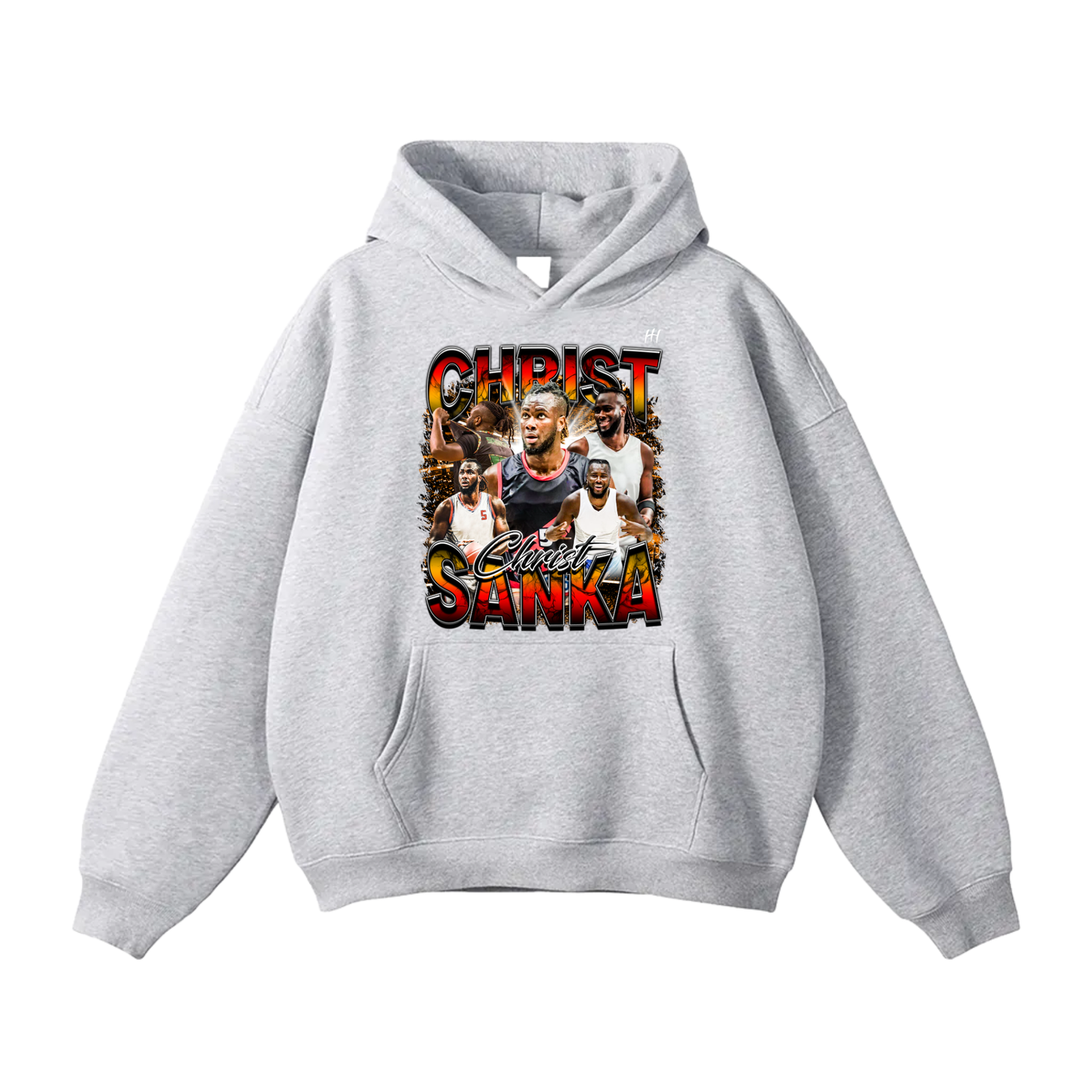 Christ Sanka Oversize Fleeced Hoodie