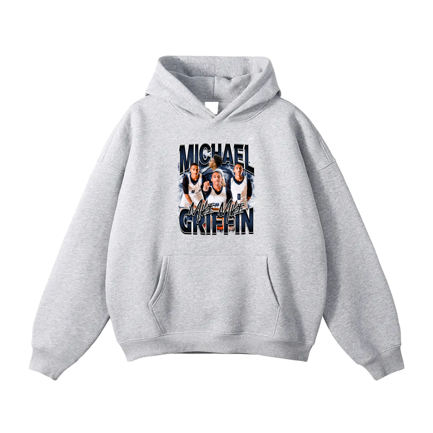 Michael Griffin Oversize Fleeced Hoodie
