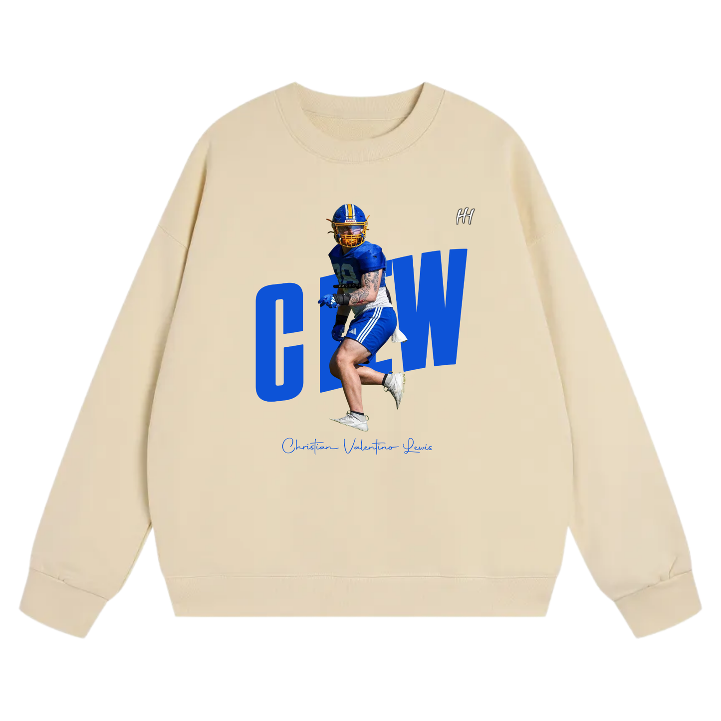 Christian Valentino Lewis Heavyweight Crewneck Sweatshirt