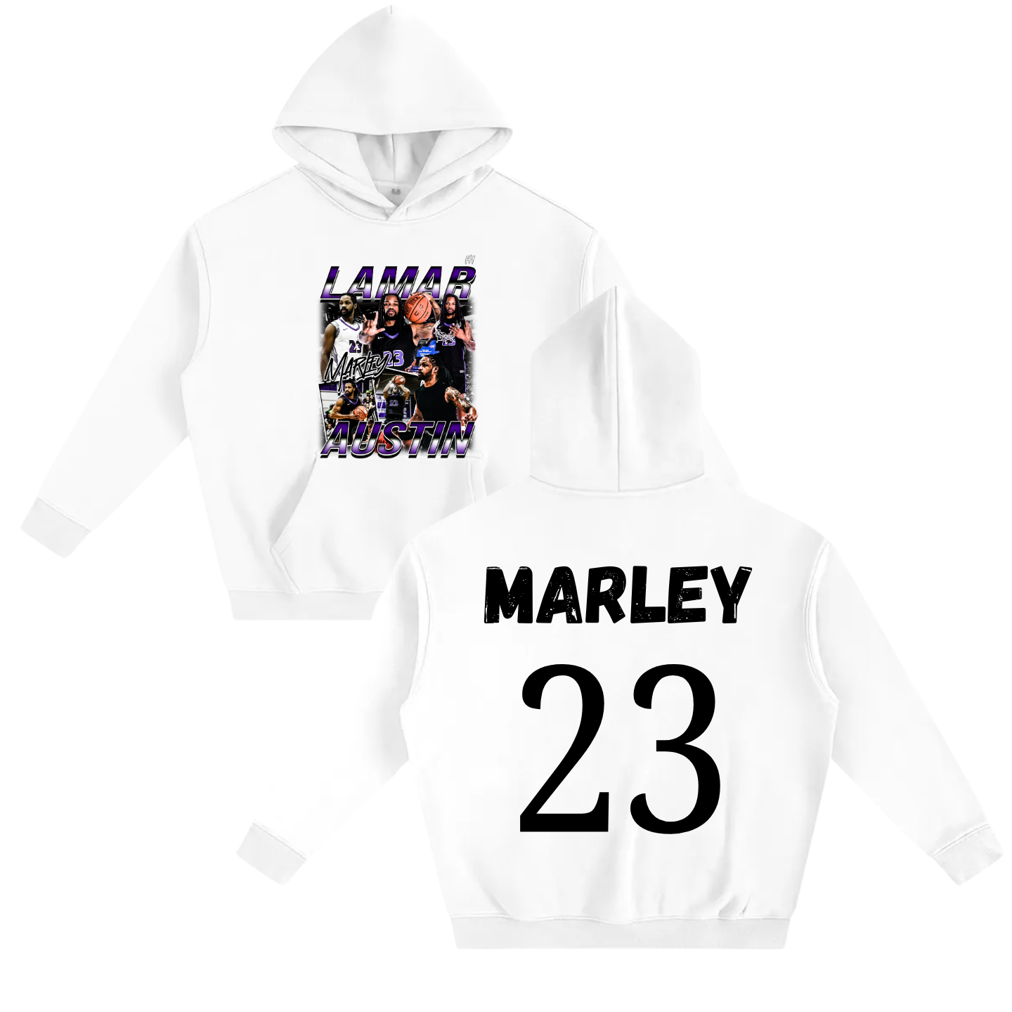 Lamar Austin Oversize Fleeced Hoodie