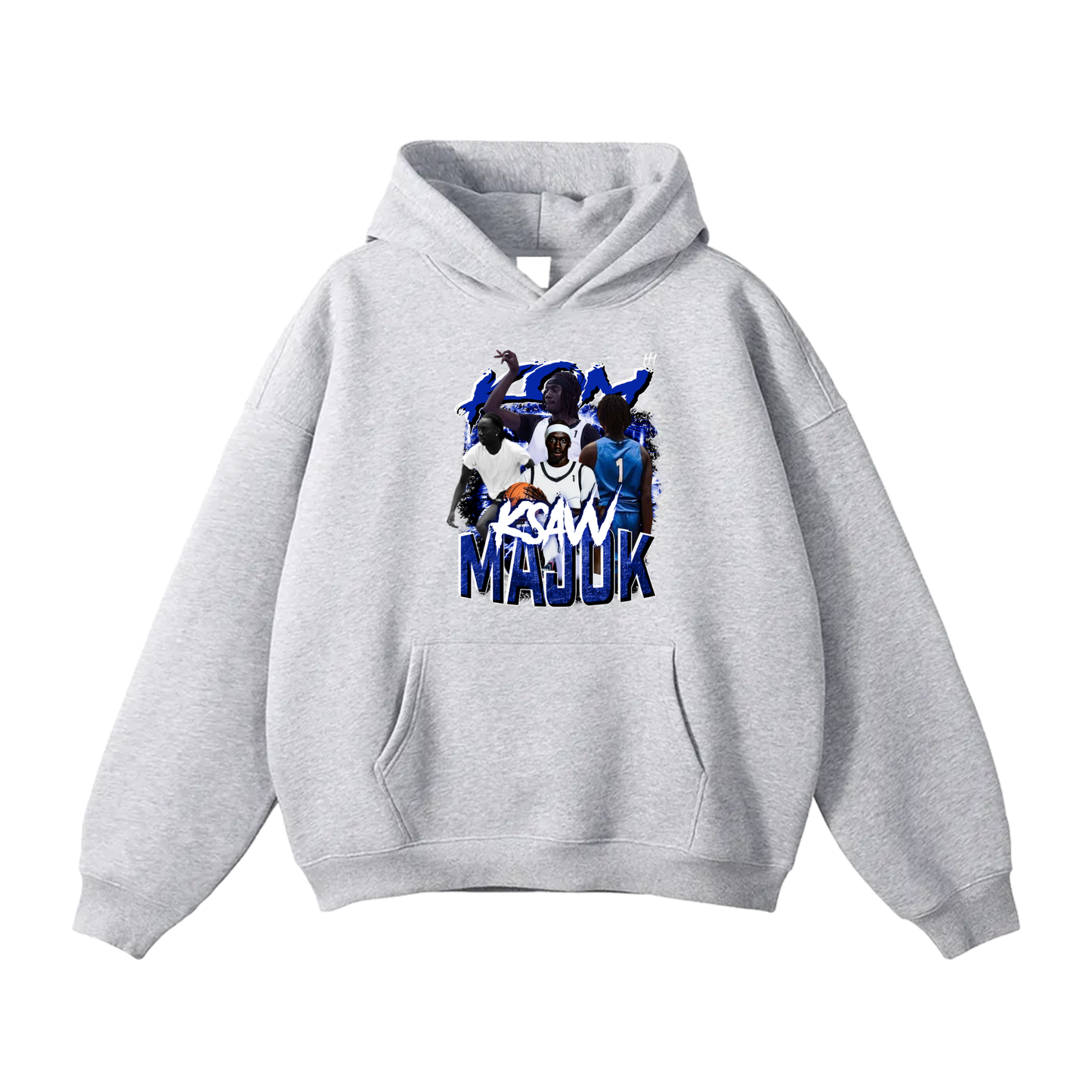 Kom Majok Oversize Fleeced Hoodie
