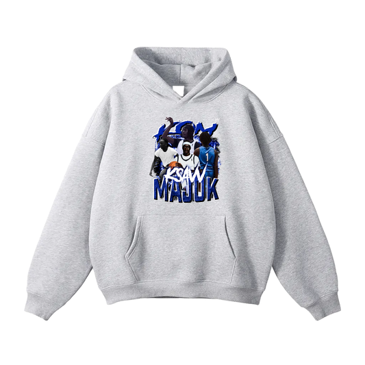 Kom Majok Oversize Fleeced Hoodie