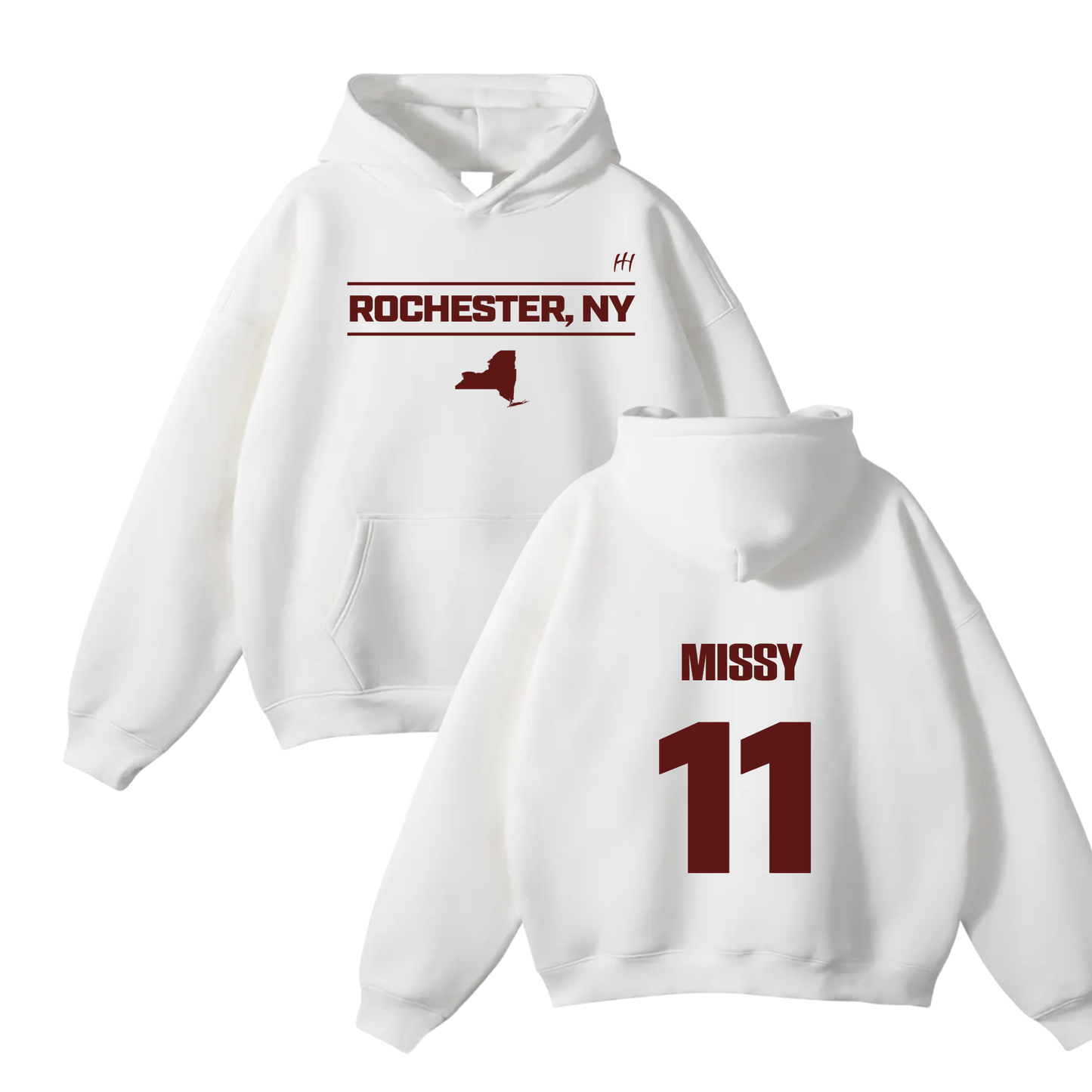 Loren Green Oversize Fleeced Hoodie