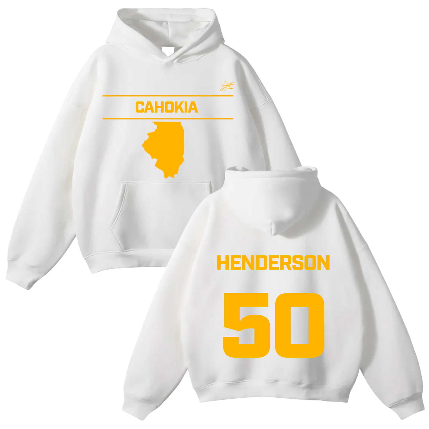 Cameron Henderson Oversize Fleeced Hoodie