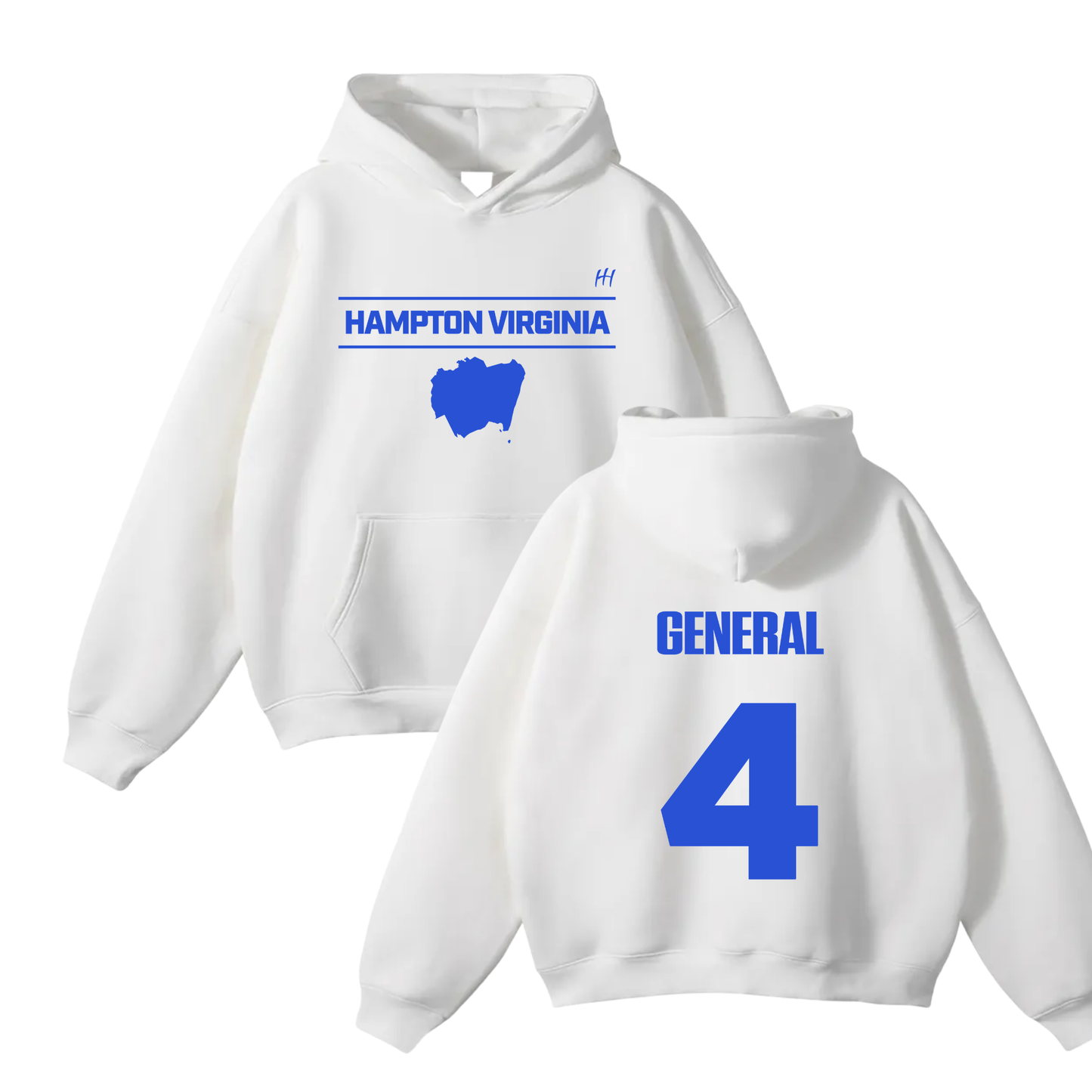 Deon Robert Benson Oversize Fleeced Hoodie